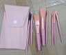 Mini Makeup Brush Set (8 PCS) – Soft Synthetic Bristle Makeup Brushes with Travel Pouch