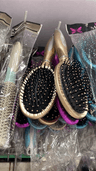 Cushioned Hair Brush for Men & Women – Nylon Bristles