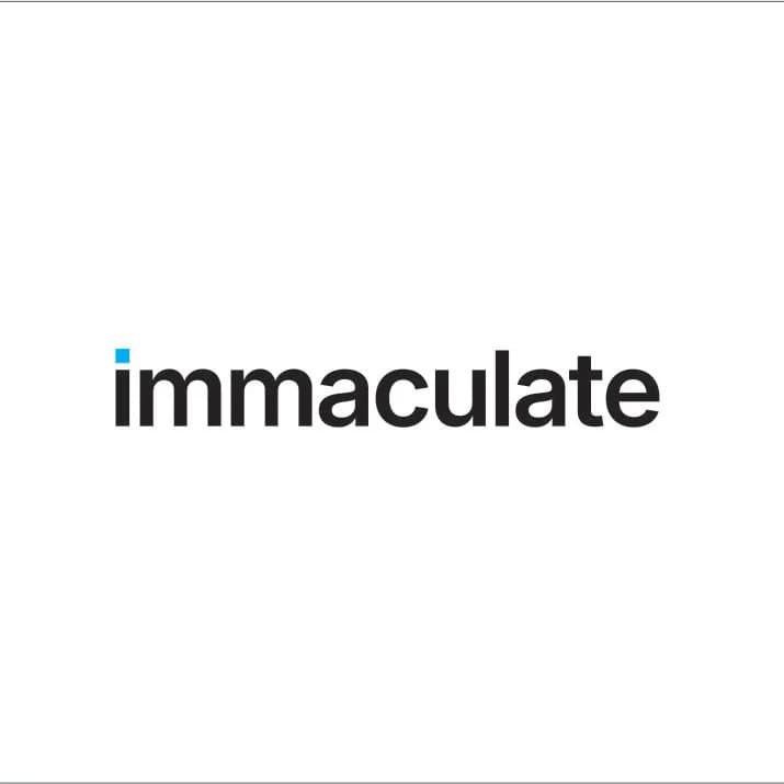 Immaculate wholesale logo on Bulkdoor