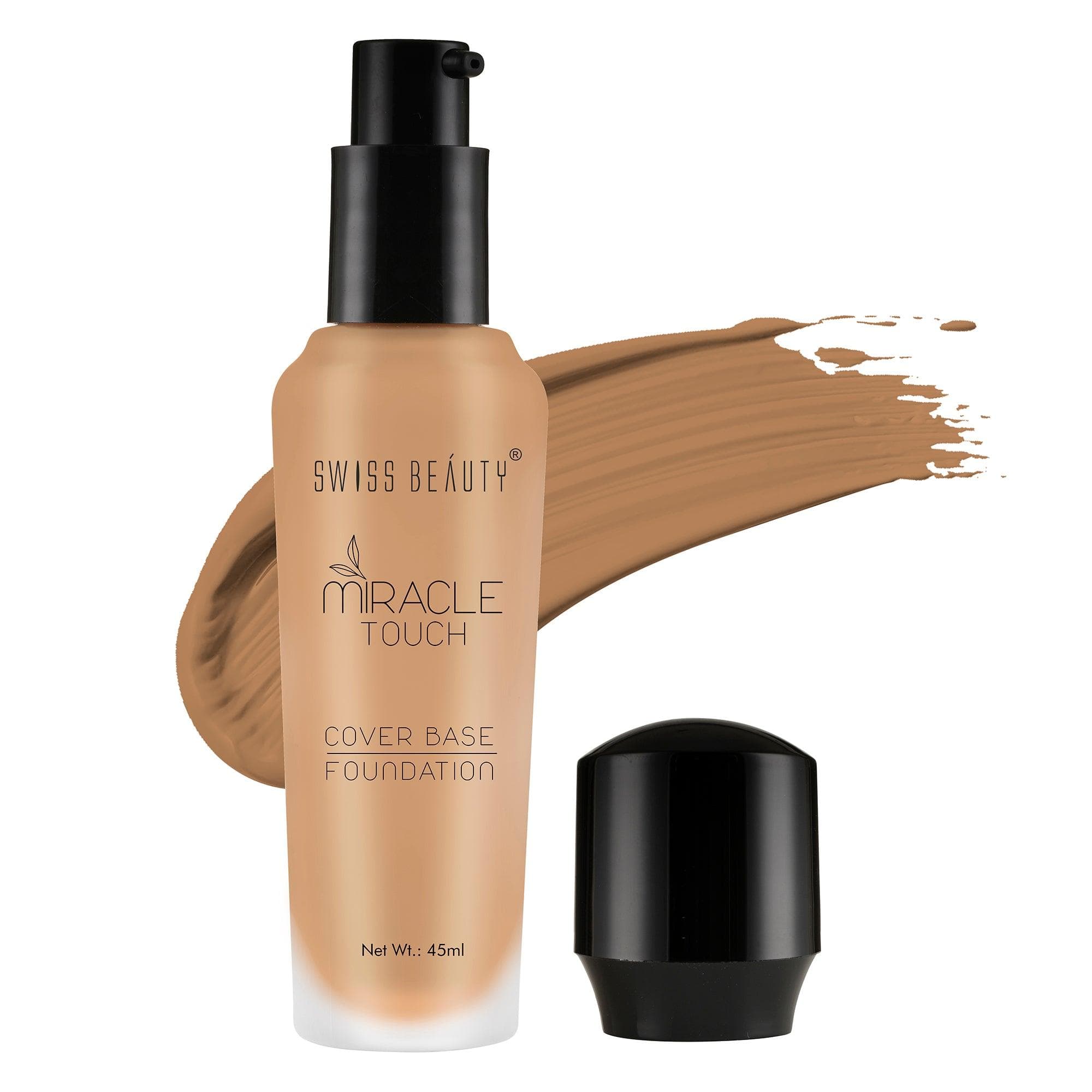 Swiss Beauty Foundation - Buy in Bulk on Bulkdoor Swiss Beauty Miracle Touch Foundation bulk wholesale on Bulkdoor India