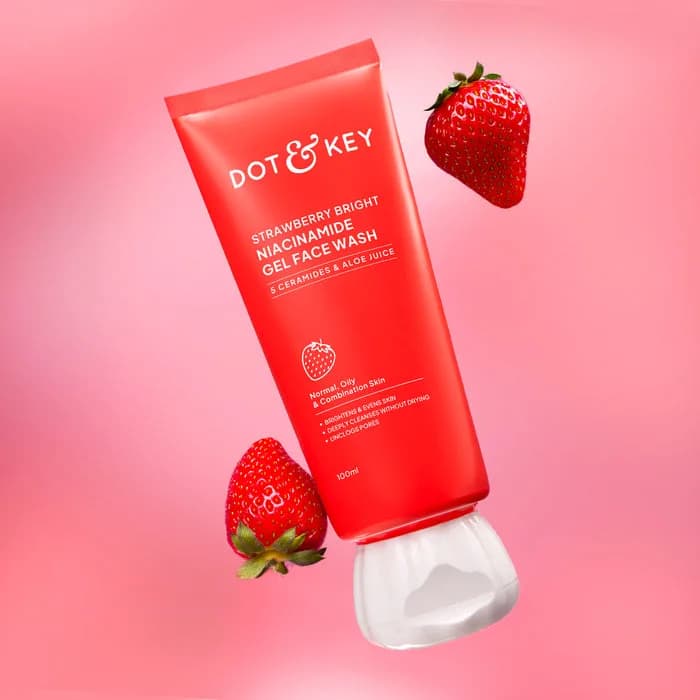 Dot & Key Strawberry Gel Face Wash (100ml)