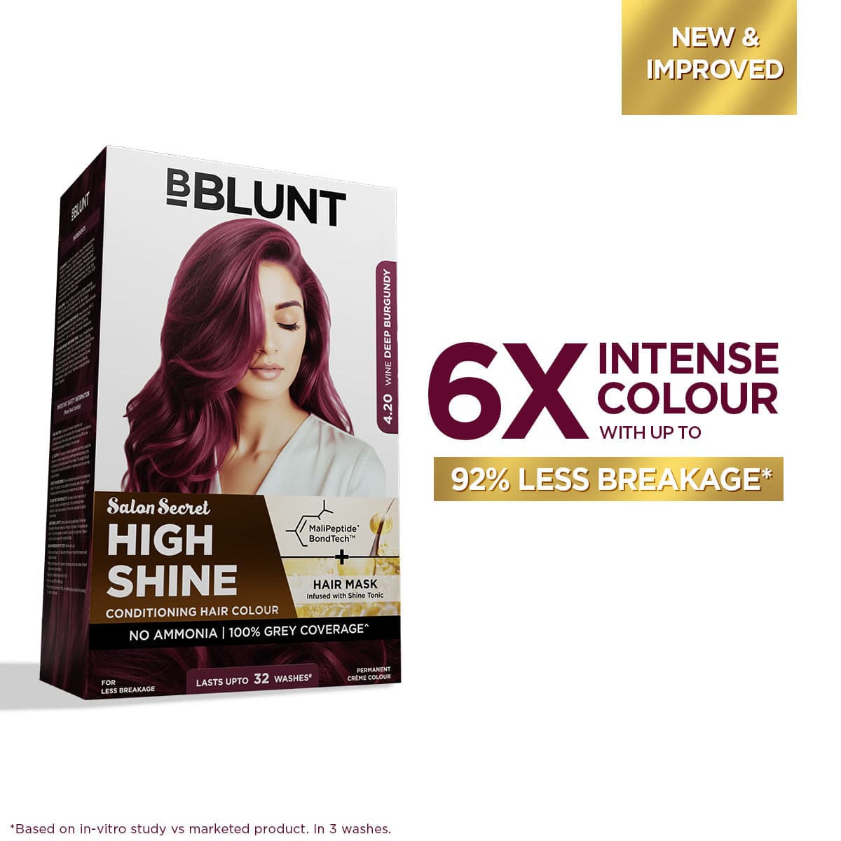 BBlunt Wine Deep Burgundy Hair Colour