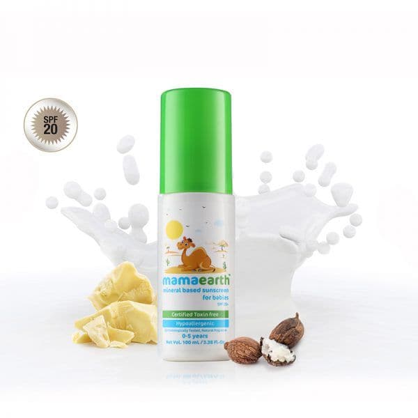 Mamaearth Mineral Based Sunscreen for Babies