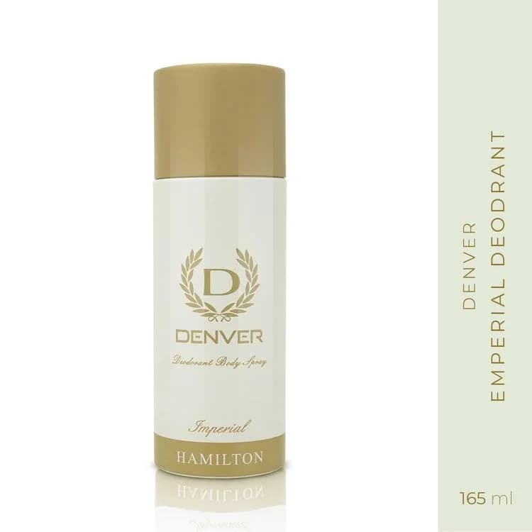 DENVER Imperial Deodorant Spray 165ML | Long Lasting Fresh Deo for Men | Wholesale on Bulkdoor