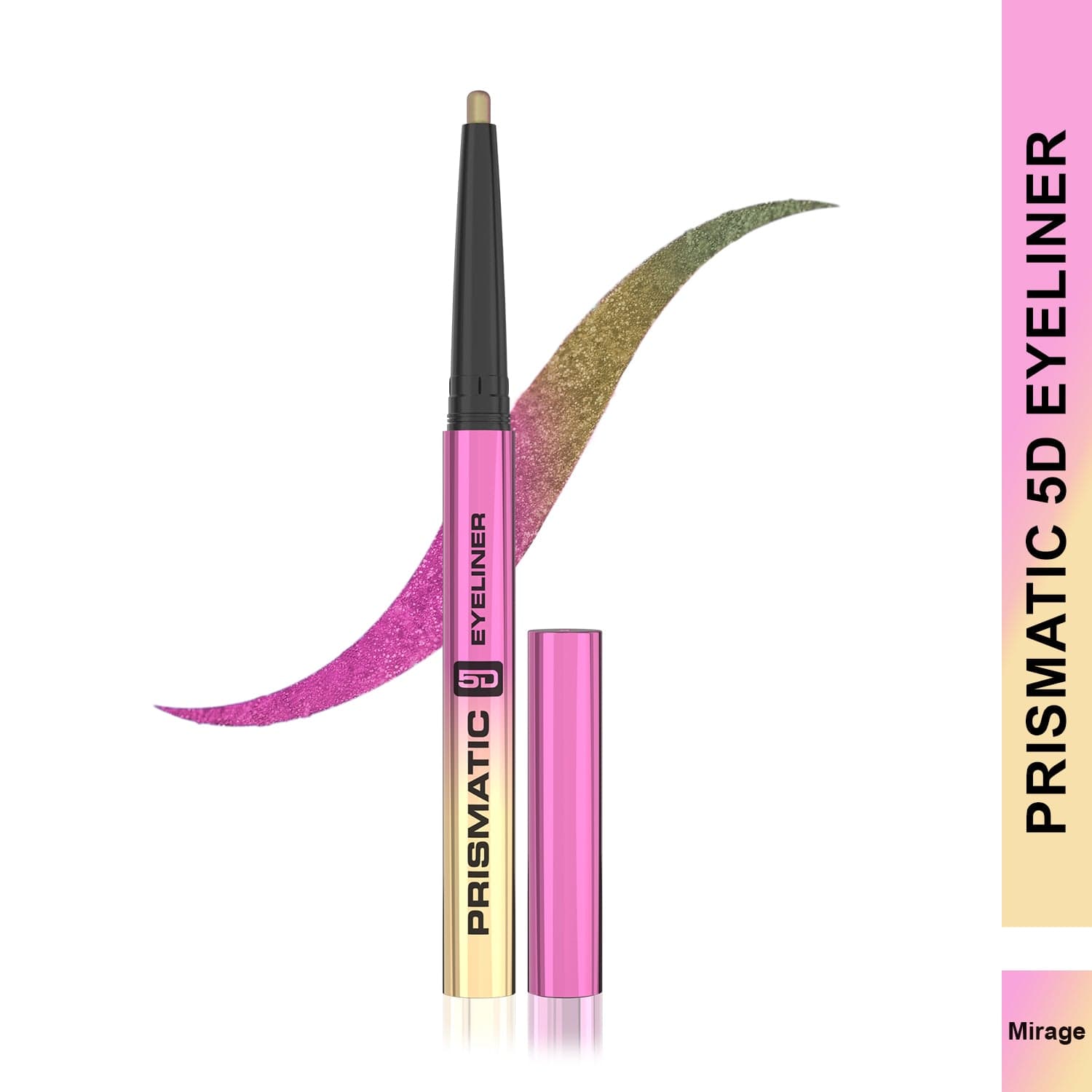 Glam21 Prismatic 5D Eyeliner | Multichrome Waterproof Smudge Proof Eyeliner 0.4g
