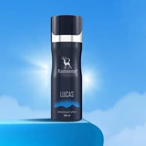 Ramsons Lucas Deodorant 200ml Wholesale | Long Lasting Men Body Spray | Bulkdoor B2B Supply